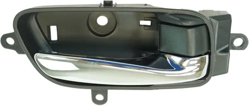 Vista 16 de TRQ Manija de puerta interior delantera izquierda cromada para el lado del conductor compatible con Chrysler 200 2011-2016