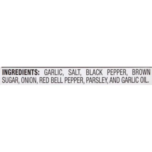 Vista 3 de McCormick California Style - Ajo pimienta con campana roja y pimienta negra, condimento grueso, 17 onzas