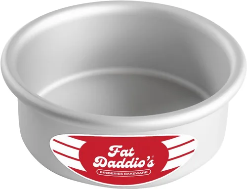 Vista 33 de Fat Daddio's Juego de moldes para pasteles redondos uniformes de aluminio anodizado de 4 niveles, profundidad de 3 pulgadas