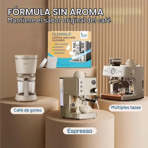 Vista 4 de CLEARALIF Tabletas descalcificadoras para máquina de café, 24
