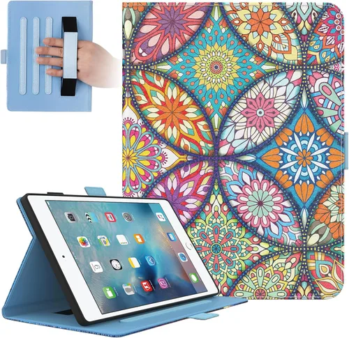 Vista 25 de Dteck Funda para iPad mini 5/4/3/2/1, elegante y ligera de cuero sintético tipo folio con cartera, funda inteligente