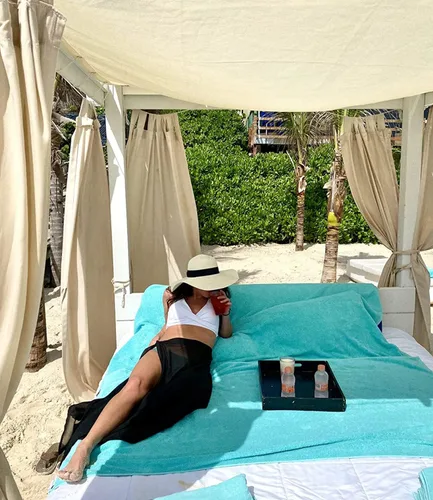 Vista 3 de LIENRIDY - Pareo para traje de baño para mujer, para la playa, falda envolvente para el verano, bikini