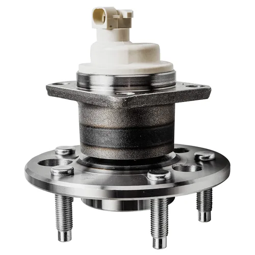 Vista 37 de Detroit Axle - Buje de cojinete de rueda trasera para Daewoo Leganza 1999-2002, cojinete de rueda y conjunto de cubo con anillo de tono 2000 2001