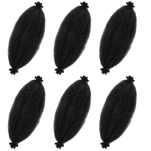Cabello para Trenzas Marley Twist de 16 Pulgadas, Cabello Marley, Cabello Afro Cubano Spring Twist, Cabello Passion Twist, Cabello para Envolver