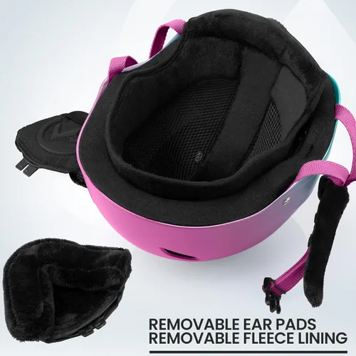 Vista 100 de OutdoorMaster Kelvin - Casco de esquí y snowboard para hombres, mujeres y jóvenes