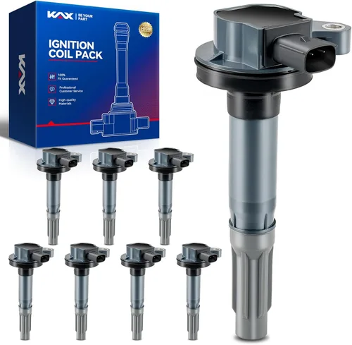 Vista 47 de KAX Juego de 4 bobinas de encendido y bujía de iridio doble para Toyota Corolla 1999-2004 2007-2008, Corolla 2005-2006 1.8L, Matrix 2003-2006 1.8L