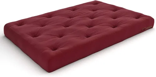 Vista 12 de Nirvana Futons Colchón de futón completo cómodo de 6 pulgadas, sarga verde cazador, fabricado en Estados Unidos