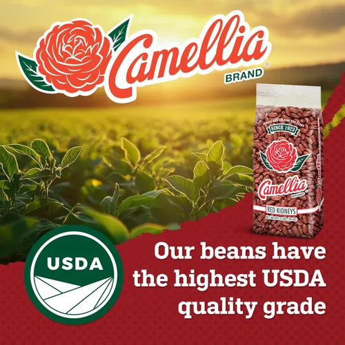 Vista 7 de Marca Camellia. - Frijol alubia, 1 libra (paquete de 2).