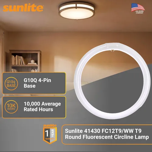 Vista 2 de Sunlite - Lámparas fluorescentes circulares