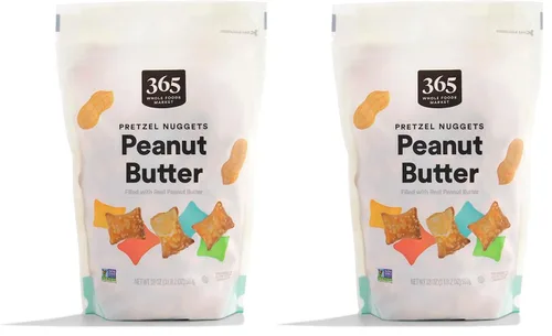 Vista 3 de 365 by Whole Foods Market, Nuggets de pretzel de mantequilla de maní, 18 onzas