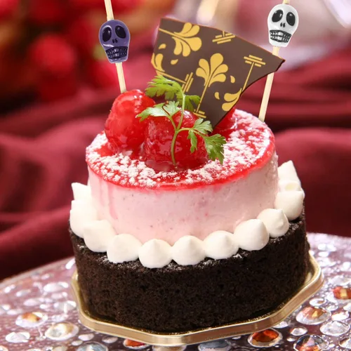 Vista 6 de Boao 200 palillos de calavera, palillos de dientes de calavera, palillos de frutas, palillos de dientes, sándwich, aperitivo, brochetas de bambú