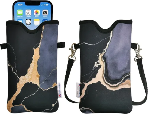 Vista 78 de Tainada Funda Estuche Bolsa de Neopreno para Teléfono para Hombres y Mujeres con Correa Cruzada/Cordón para el Cuello para iPhone 17/16/15 Pro Max