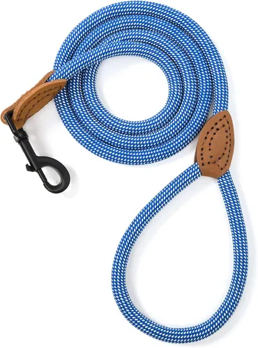 Vista 42 de Mile High Life Correa corta para perros grandes, correa de cuerda corta para perro con cierre resistente de metal resistente, conexión a medida