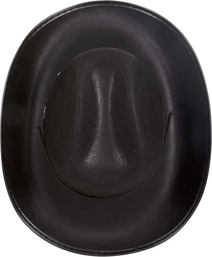 Vista 7 de Sombrero de fieltro Kangaroo de vaquero con tachas, Estándar, Negro