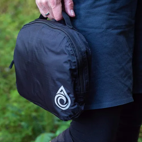 Vista 9 de AquaQuest Himal Mochila - Bolsa seca 100% impermeable de 30L - Ligera - Azul, Negro