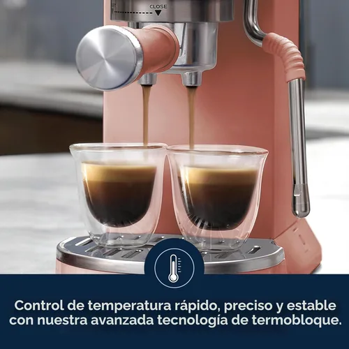 Vista 10 de De'Longhi Dedica Duo Máquina de Espresso Compacta - Cafetera de Preparación en Frío con Varilla Espumadora de Leche - para Espresso, Café Caliente