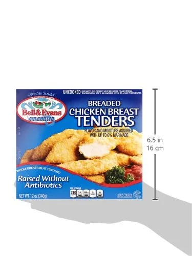 Vista 4 de Bell & Evans, Congelado de pollo empanado tierno (levantado sin antibióticos), 12 oz