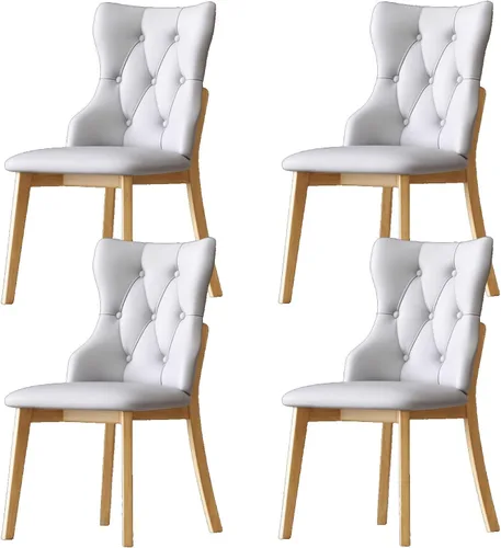 Vista 20 de Upholstered Dining Chairs Set, Modern Kitchen Dining Chairs Backrest Reading Office Desk Chair, for Living Room & Bedroom, Living Room, Home