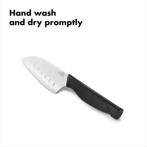 Vista 5 de Oxo - Cuchillos de pan de 8 pulgadas con buen agarre, S, Negro/Plateado
