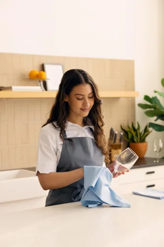 Vista 8 de Zflow - Paños de limpieza de vidrio de microfibra, paquete de 8 (16 x 16), sin rayas, sin pelusas, limpian rápidamente ventanas, parabrisas, espejos