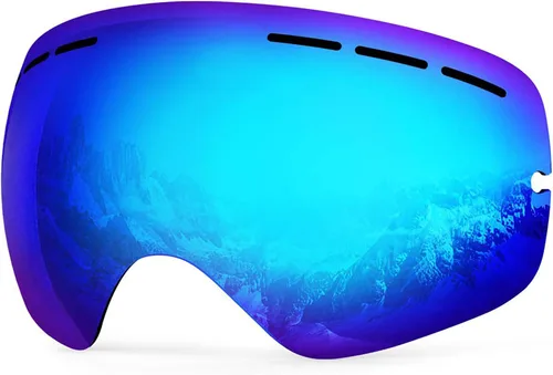 Vista 4 de ZIONOR Ski Goggles Lens, XMINI 100% OTG Snow Goggles Detachable Lens for Youth Kids