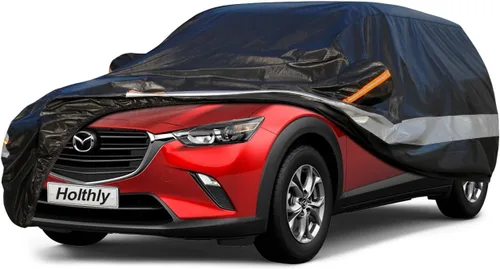 Vista 33 de Funda para Automóvil de 10 Capas Impermeable para Todo Clima para Coupé Hatchback, 100% Impermeable Fundas para Automóvil de Exterior Ajuste