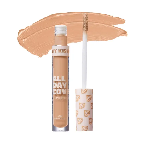 Vista 14 de Ruby Kisses Corrector para todo el día, ligero, cobertura completa, corrector multiusos, 0.13 onzas líquidas (porcelana justa)