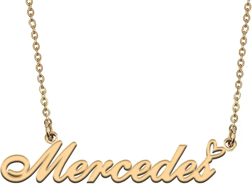 HUAN XUN Collares personalizados con dije de inicial para mujeres y niñas en oro y plata, Acero inoxidable, Acero inoxidable