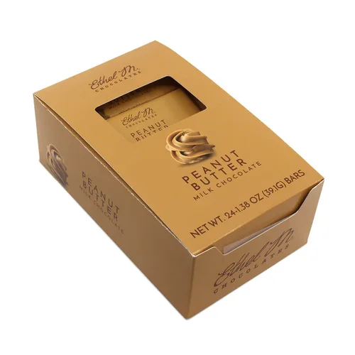 Vista 10 de Ethel M Chocolates Juego de 8 barras de caramelo de chocolate con leche premium, dulces, cremosas, hechas a mano, ricas e irresistibles