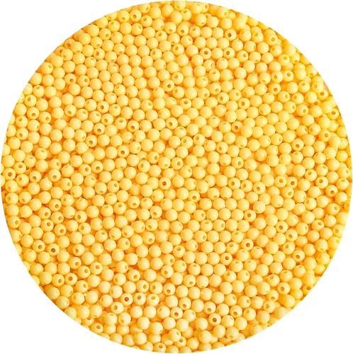 Vista 72 de BONNY BOXX 2000 cuentas redondas acrílicas de zafiro liso de 0.157 pulgadas, bolas de goma de mascar de resina plástica para hacer collares