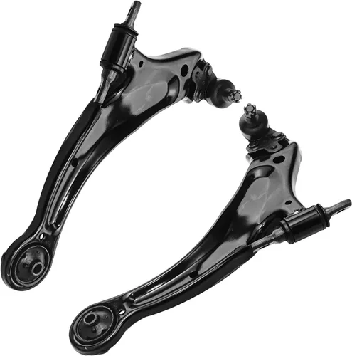 Vista 55 de Detroit Axle - 2 brazos de control delanteros para Volvo S60 V70 01-07, juego de 2 brazos de control inferiores 2001 2002 2003 2004 2005 2006 2007
