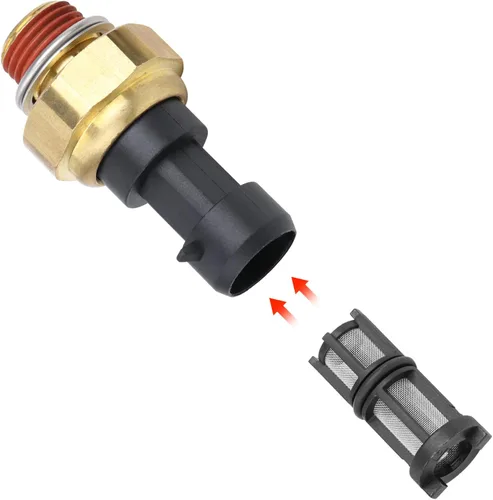 Vista 6 de 12677836 Sensor de presión de aceite con filtro compatible con Chevy Silverado, Tahoe, Trailblazer, GMC Sierra, Yukon, Ca-dillac Escalade Buick