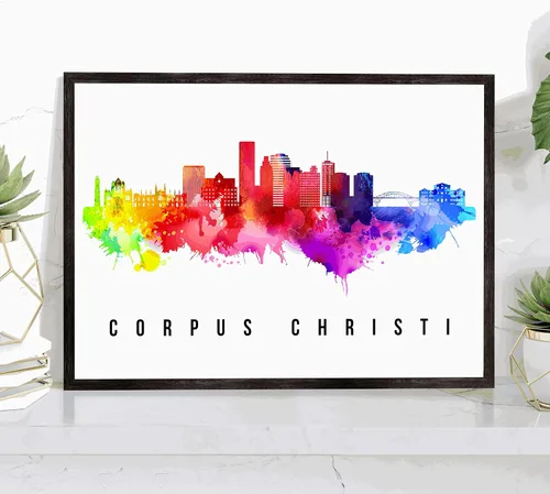 Vista 47 de Generic Póster de Albuquerque Skyline New Mexico, 12 x 18 pulgadas, perfecto para sala de estar, dormitorio, oficina