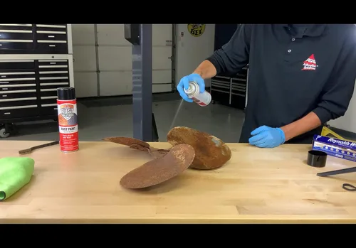 Vista 3 de AGS RUST SOLUTIONS Limpiador en aerosol Surface Prep para cualquier pintura, 14 onzas, preparación de pintura para todas las superficies, removedor