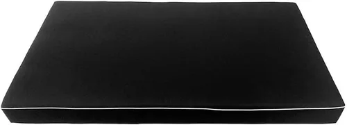 Vista 6 de Prolinemax Estilo 3 – Cojín de colchón y almohada para sofá cama interior al aire libre, porche, cama oscilante, ribete de contraste, tamaño de cuna