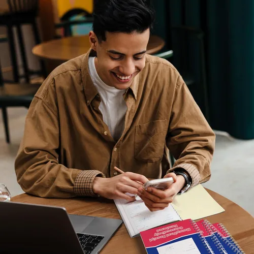 Vista 7 de Crtiin Libros Libro de recibos de dinero y alquiler, libro de registro de recibos autocopiado de 2 partes con copias autocopiadas, encuadernado