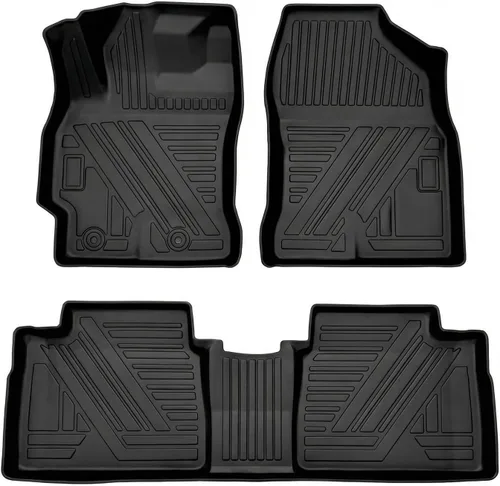 Vista 17 de Alfombrilla de carga Sienna - Compatible con Toyota Sienna 2011-2019, forros de carga trasera para todo tipo de clima, bandeja para maletero