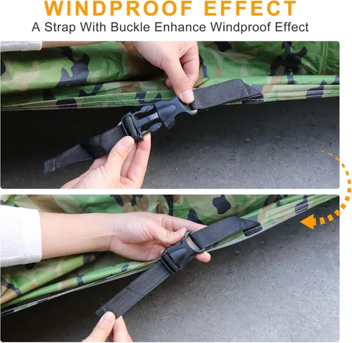 Vista 4 de X AUTOHAUX M - Cubierta impermeable de 4x4 para cuatrimoto, cubierta universal de lluvia para todo tipo de clima, protector contra polvo y sol