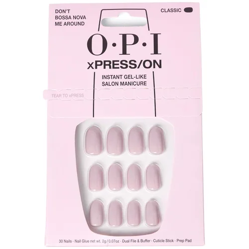 Vista 12 de OPI xPRESS/ON Press on Nails Short Round Classic, Long Almond & Coffin Shape Press-On Professional Nail Art Kit