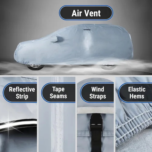 Vista 139 de iCarCover Funda de automóvil personalizada de alta calidad para Mazda 1200 1970, resistente, impermeable, para todo tipo de clima, lluvia, nieve