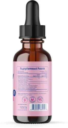 Vista 4 de JoySpring Calmify Magnesium Glycinate and Genius Drops for Kids