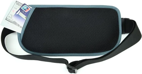 Vista 34 de DAITET Cinturón de dinero, soporte para pasaporte, cartera de viaje oculta segura con bloqueo RFID, riñonera encubierta (negro), Negro, Rfid