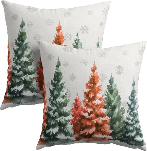 Vista 10 de Kawani Juego de 2 fundas de almohada de Pascua de 18 x 18 pulgadas, fundas de almohada de conejo de Pascua, decoración de Pascua, funda de cojín