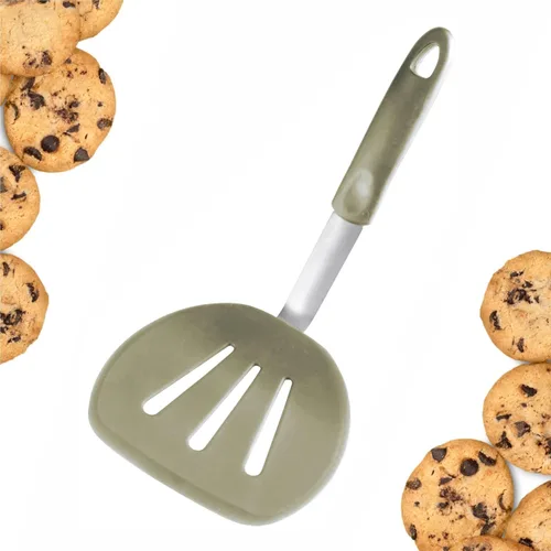 Vista 13 de Starpack - Juego de espátulas flexibles de silicona flexible (3 piezas) – Espátulas resistentes al calor para cocinar huevos de 600 °F – Espátula