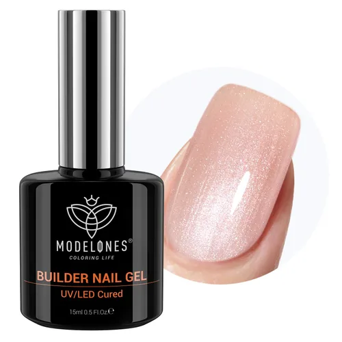 Vista 12 de modelones Solución de engrosamiento de uñas, deshidratador e imprimación y gel constructor de uñas, 3 piezas de deshidratación y unión