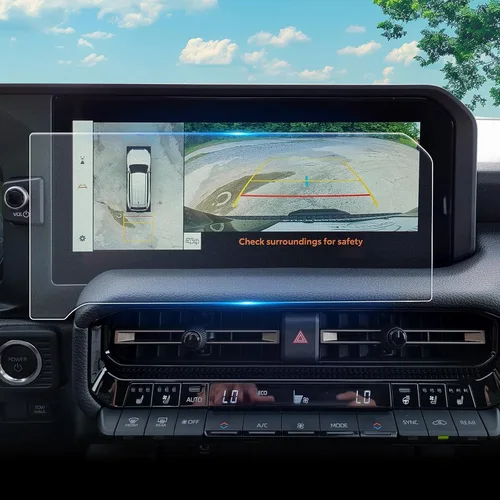 Vista 25 de Para 2 piezas 2021 2022 2023 2024 Nissan Armada Protector de pantalla táctil de 12.3 pulgadas de alta claridad - Accesorios para Armada