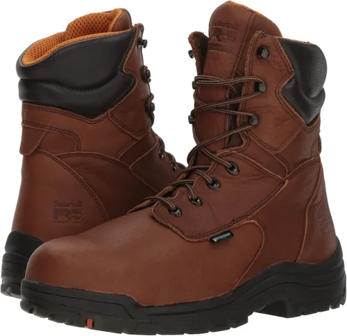 Vista 7 de Timberland PRO Titan - Botas de trabajo industriales impermeables con punta de seguridad de 8 pulgadas para hombre