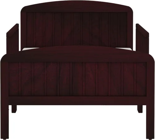 Vista 10 de Harrisburg - Cama para niños pequeños, cama de transición de diseño moderno de madera maciza con rieles laterales para dormitorio infantil con 2