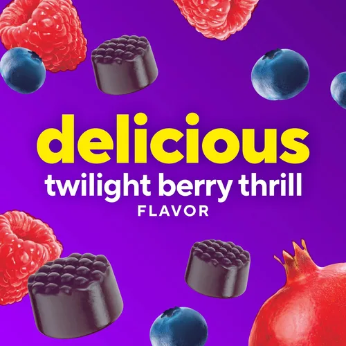 Vista 6 de Vitafusion 150 unidades 50 mcg sabor a mora y fresa