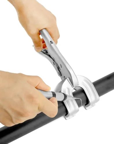 Vista 8 de QWORK Alicates de bloqueo de 9 pulgadas, paquete de 2 abrazaderas de soldadura de metal, liberación rápida para una fácil extracción